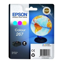 Tusz Epson T267 do WorkForce WF-100W | CMY | 200 str.