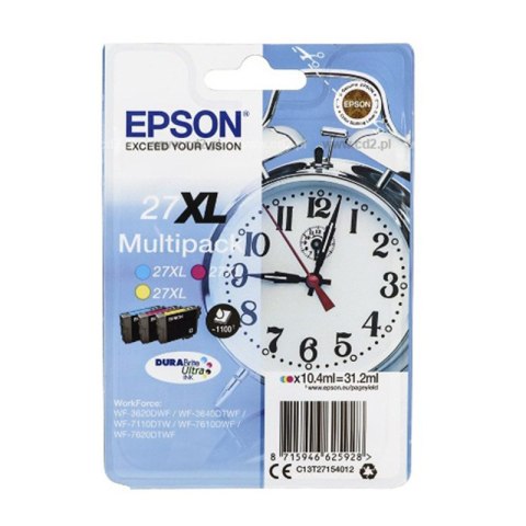 Tusz Epson T2715 XL do WF-3620DWF | 3 x 10.4ml | CMY