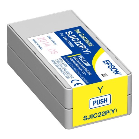 Tusz Epson do SJIC22P TM-C3500 Yellow