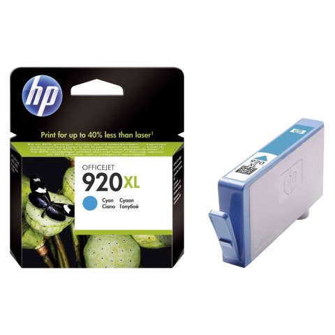 Tusz HP 920XL do Officejet 6000/6500/7000/7500 | 700 str. | cyan