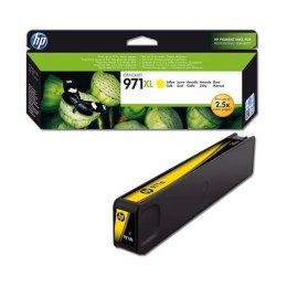 Tusz HP 971XL do Officejet Pro X451DW/476DW/551DW/576DW | 6 600 str. | yellow