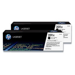 Zestaw dwóch tonerów HP 201X do LaserJet M277, Pro M252/277 | 2 x 2,8k | black