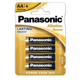 Baterie Panasonic alkaliczne ALKALINE LR6 LR06AP/4BP | 4szt.