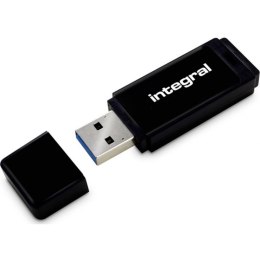 Integral USB 16GB Black, USB 2.0 with removable cap