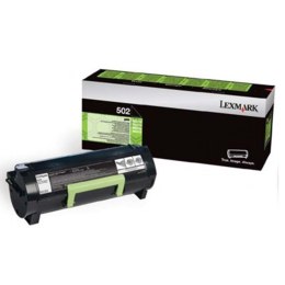 Kaseta z tonerem Lexmark 502 do MS-310/410/610 | zwrotny | 1 500 str. | black