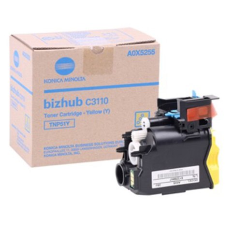 Toner Konica Minolta TNP-51 do Bizhub C3110 | 5000 str. | yellow