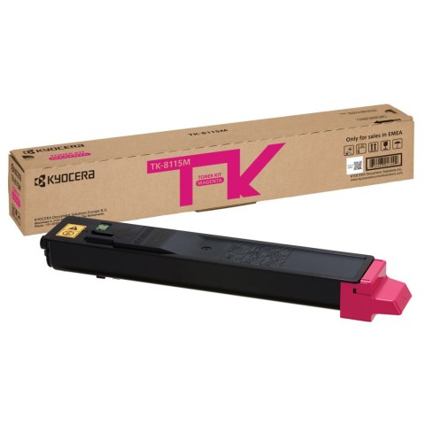 Toner Kyocera TK-8115M do ECOSYS M8124cidn | 6 000 str. | magenta | 1T02P3BNL0