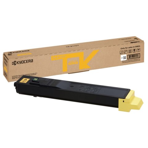 Toner Kyocera TK-8115Y do ECOSYS M8124cidn | 6 000 str. | yellow | 1T02P3ANL0