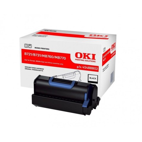 Toner Oki do B721/731/ MB760/770 | 18 000 str. | black