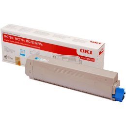 Toner Oki do MC760/770/780 | 6 000 str. | cyan