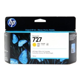 Tusz HP 727 do Designjet T920/1500/2500 | 130ml | yellow