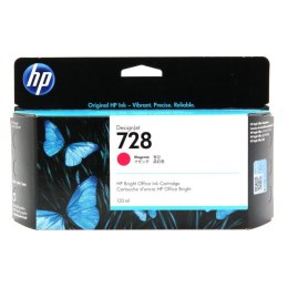 Tusz HP 728 do Designjet T730/T830 | 130ml | magenta