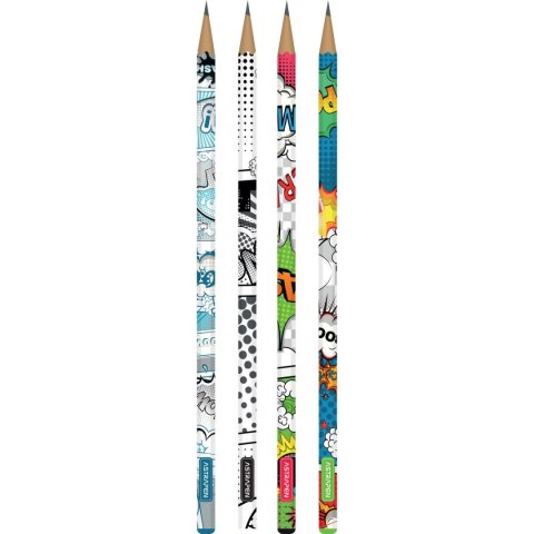 Ołówek ASTRAPEN COMICS grafitowy HB trójkątny HB Astra (2060230034)
