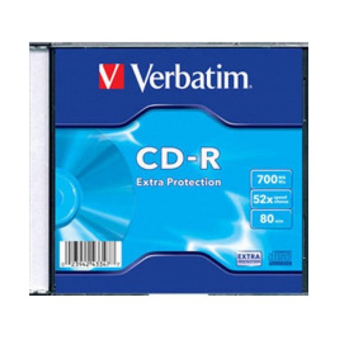 Verbatim CD-R | 700MB | x52 | slim 200szt | DataLife