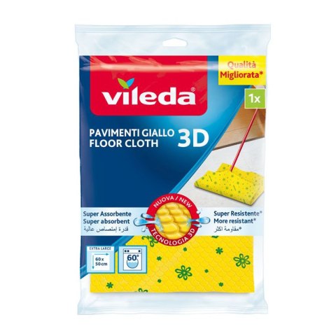 Vileda Ścierka do podłogi z Mikrofibry 3D 1 szt. 167905