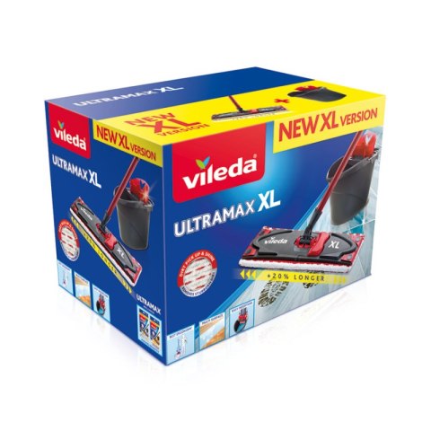 Vileda Ultramax BOX XL (mop płaski + wiaderko) 160932