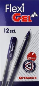 Długopis Penmate FLEXI GEL żelowy niebieski czerwony 0,6mm (TT8500)