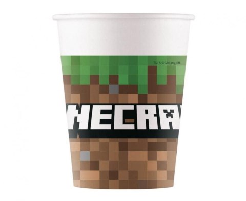 Kubek jednorazowy Godan Minecraft 8szt. 200ml (95442)