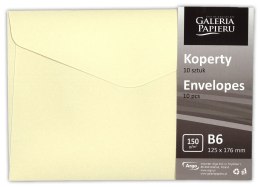 Koperta Galeria Papieru pearl kremowy B6 beżowy (280841) 10 sztuk