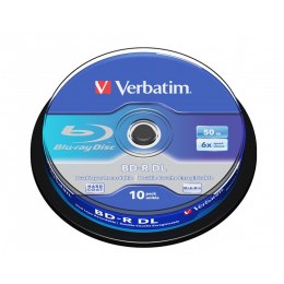 Verbatim BluRay BD-R | 50GB | x6 | cake/10