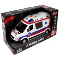 Ambulans Mega Creative 26cm światło i dźwięk (522124)