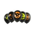 Balon gumowy Arpex Halloween 5szt. czarny 280mm (HA8178)