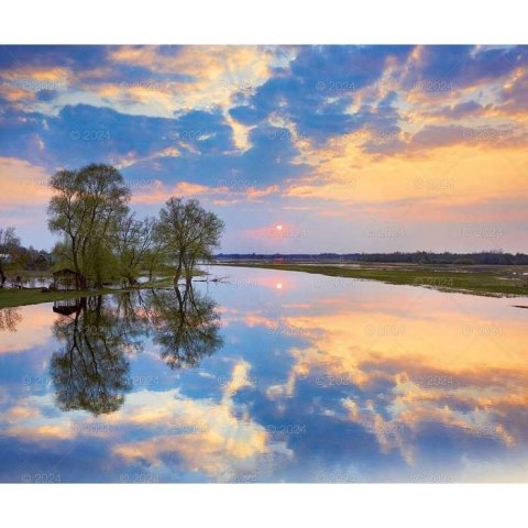 Kalendarz ścienny MAGICZNA POLSKA 13-planszowe 2024 320mm x 470mm Lucrum (RW02)