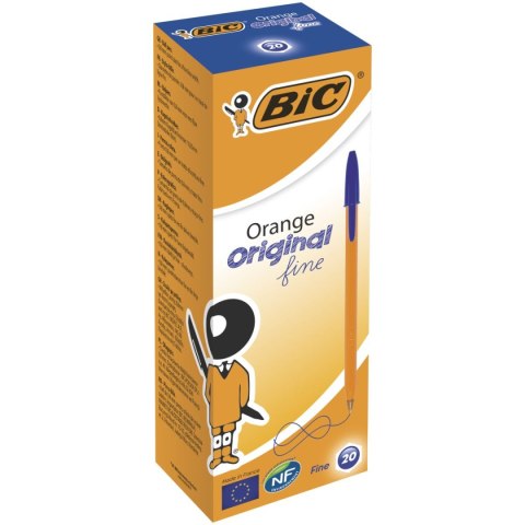 Długopis Orange wkład niebieski 0,3mm Bic (8099231)