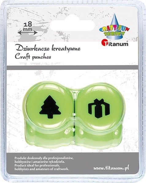 Dziurkacz ozdobny Craft-Fun Series wzór nr 5 świąteczny Boże Narodzenie Titanum (T-8202A-2-5)