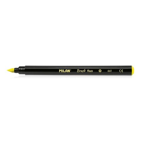 Flamaster Brush Fluo pędzelkowe 6 kol. Milan (0612606FL)
