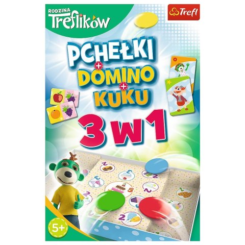 Gra strategiczna Rodzina Treflików 3w1 3w1 Trefl (01921)