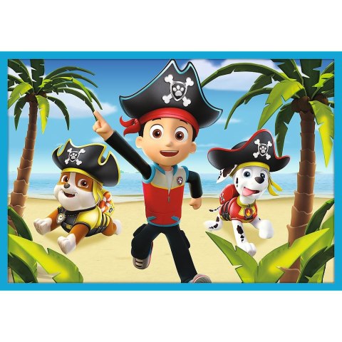 Puzzle 10w1 Niezawodna drużyna Psiego Patrolu Trefl (96001)