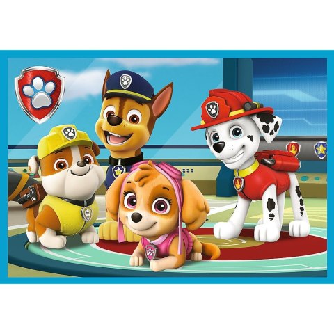 Puzzle 10w1 Niezawodna drużyna Psiego Patrolu Trefl (96001)
