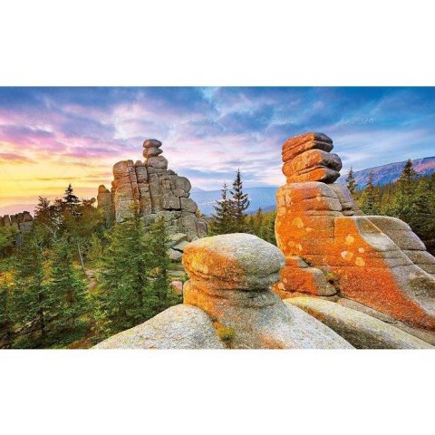 Kalendarz ścienny 5904844530097 Trójdzielny 2024 SUDETY 320mm x 860mm Lucrum (KT05)