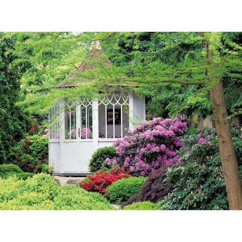 Kalendarz ścienny OGRODY RAJSKIE 13-planszowe 2024 320mm x 470mm Lucrum (RW11)