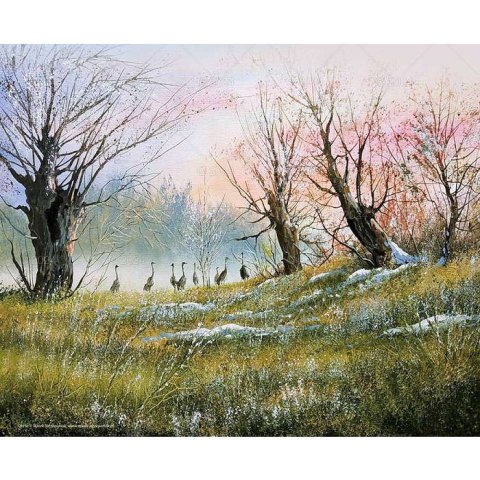 Kalendarz ścienny POLSKA W MALARSTWIE 13-planszowe 2024 320mm x 470mm Lucrum (RW06)