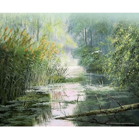 Kalendarz ścienny POLSKA W MALARSTWIE 13-planszowe 2024 320mm x 470mm Lucrum (RW06)