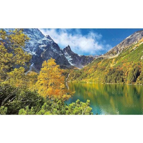 Kalendarz ścienny 5904844530059 Trójdzielny 2024 Morskie Oko 320mm x 860mm Lucrum (KT01)