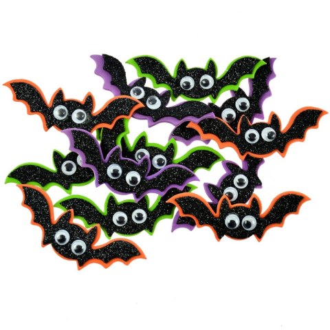 Naklejka (nalepka) piankowe brokatowe Halloween mix Arpex (HA7249)