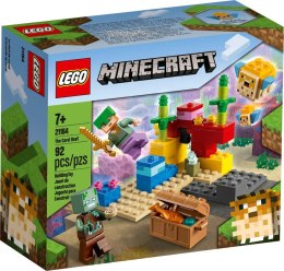 Klocki konstrukcyjne Lego Minecraft rafa koralowa (21164)