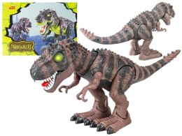 Figurka Lean Dinozaur Na Baterie Tyranozaur Rex Chodzący Brązowy (361)