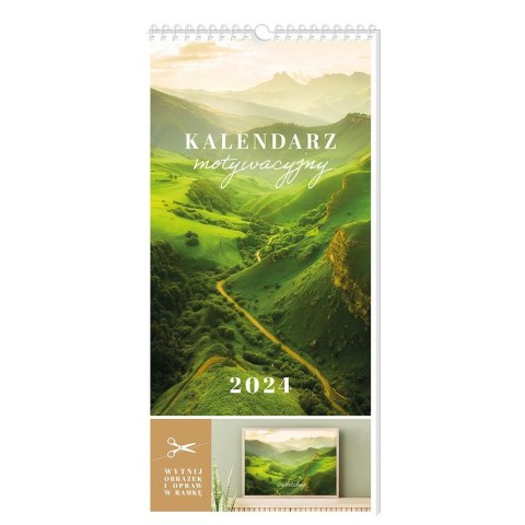 Kalendarz ścienny 5902277337931 220x460 motywający 220mm x 460mm Interdruk (Widoki)