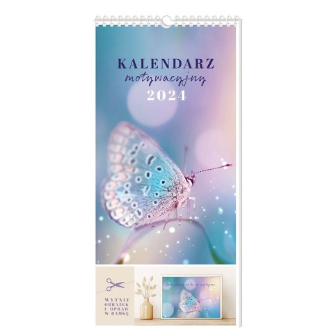 Kalendarz ścienny 5902277337948 220x460 motywający 220mm x 460mm Interdruk (CYTATY)