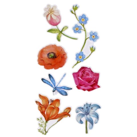 Naklejka (nalepka) Kwiaty Starpak (517763)