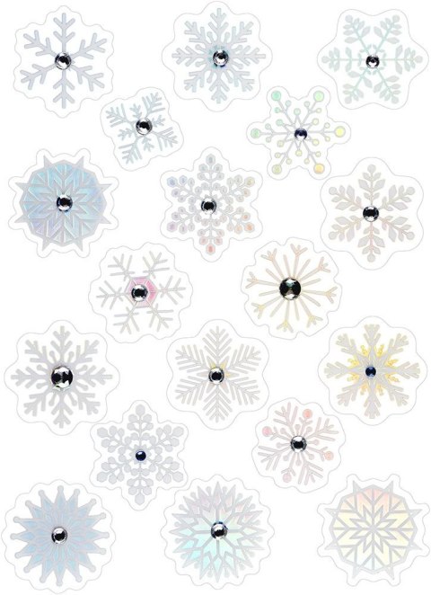 Naklejka (nalepka) Craft-Fun Series Płatki śniegu Titanum (23BJ0103-20)