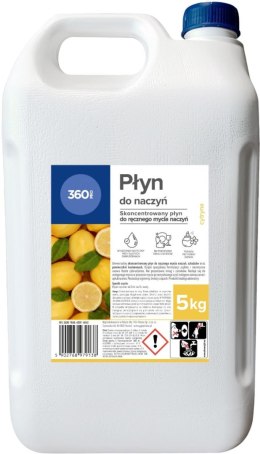 Płyn do naczyń 360 Pro premium Cytryna 5000ml