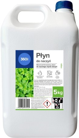 Płyn do naczyń 360 Pro premium mięta 5000ml