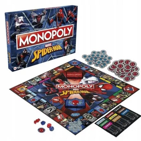 Gra planszowa Hasbro Monopoly Spider Man (F3968)