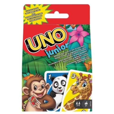 Karty Mattel Uno Junior refresh (GKF04) 3 sztuk