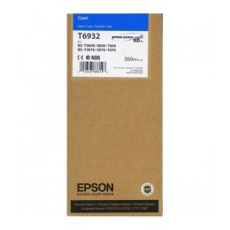 Tusz Epson UltraChromeXD do SC-T3000/T5000/T7000 | 350 ml | cyan